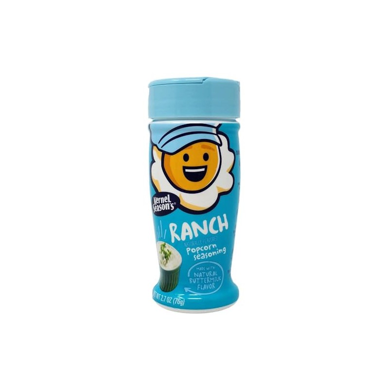 Kernel Seasons, Popcorn Seasoning Ranch, 2.85 OZ (Pack of 6)