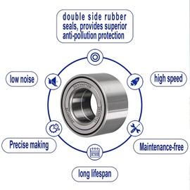 Can-Am Wheel Bearings fit for Can-Am 2017-2021 Maverick X3/X3 MAX | Maverick Turbo/R/RR | Maverick MAX Turbo/R/RR, Front and Rear Ball Bearing 293350109, 293350129, 293350151