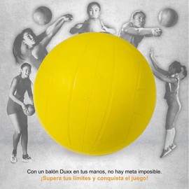 Balón Duxx Voleibol Hule 5 Color Amarillo