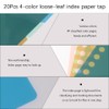 Index Sheet Divider Card Sheet a4 30 Holes Divider Labels