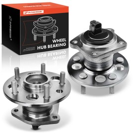 A-Premium 2 x Rear Wheel Bearing and Hub Assembly with ABS & 5-Lug Compatible with Toyota Sienna 1998 1999 2000 2001 2002 2003 V6 3.0L