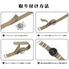 BISONSTRAP 18mm, 20mm, 22mm Nylon Watch Band Pull-through One-piece Watch