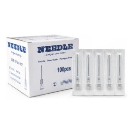 Aguja Exel Mesoterapia 27g 1-1/2 (38mm) Caja C/100 Pzas