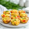 Juome Silicone Egg Bite Molds - 12 Cups Silicone Muffin