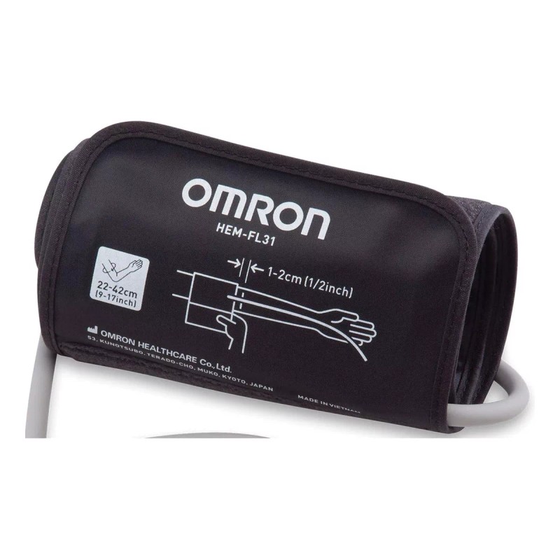 Omron Omron Hem-fl31-b 9-inch To 17-inch Easy-wrap Comfit Cu
