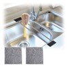 Yallmie Dishcloth Drying Rack Sink with 2 Rags, Dish Rag