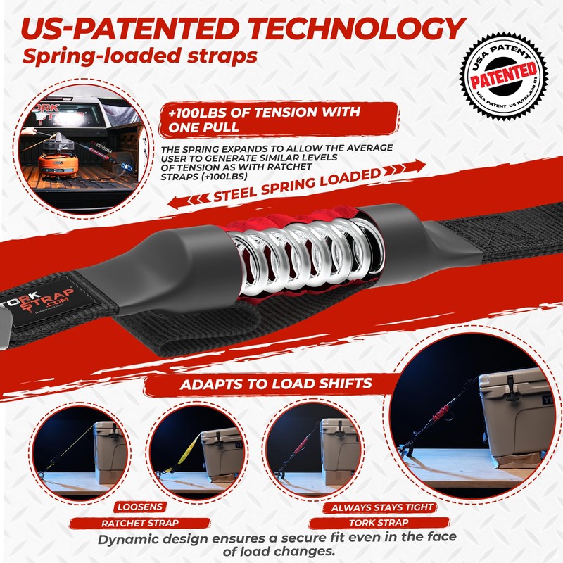 TorkStrap HD750 Bundle | 14' x 1.5'' Heavy Duty Spring