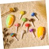 Baluue 100pcs Nail Art Charms Creative Lollipop Decorations for Manicure