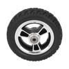 6in Wheelchair Wheel Light Sturdy Aluminum Alloy Hub Quiet Anti