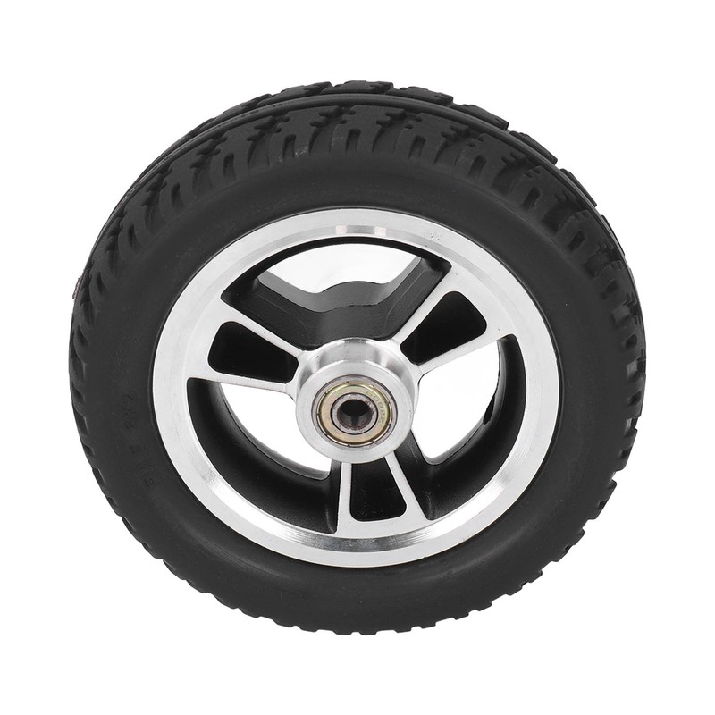 6in Wheelchair Wheel Light Sturdy Aluminum Alloy Hub Quiet Anti