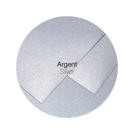 Clairefontaine 51190C Pack of 20 Envelopes Pollen Format C5 16.2 x 22.9 cm, 120 g, Lined, Ideal for Invitations and Correspondence, Premium Smooth Paper, Silver, 1 Pack