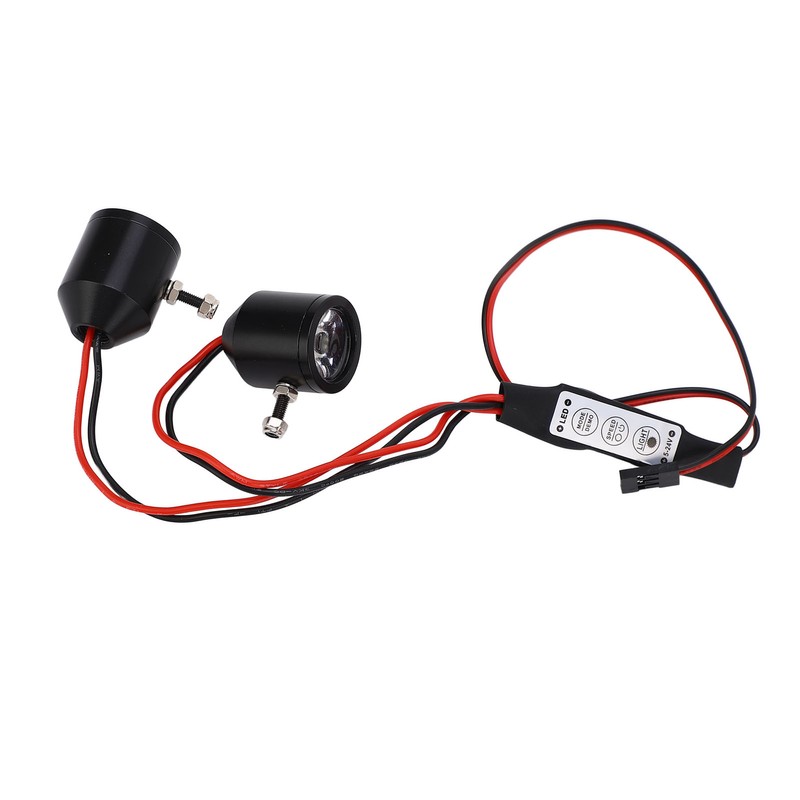 RC Car Headlight 3W Bright Light 8 Dynamic Modes Fit