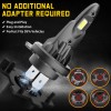 AUIMSOCO 4x H7 Super Bright LED Headlight Bulbs 60000LM Kit