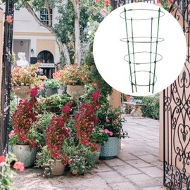 Jardín De Tomate - Soporte De Plantas De Jardín De Metal, Torre De Vine De Tomate Independiente Jaula Ajustable Para El Cultivo Al Aire Libre, Soporte De Escalada Resistente A La Intemperie, Enrejad