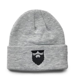 No Shave Life OG Grey Beanie