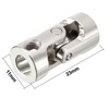 sourcing map 2pcs 6mm to 6mm Inner Dia Rotatable Universal