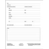 BookFactory Attendance Churches Log Book/Journal/Logbook - 120 Page, 8.5''x11'', Black