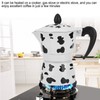 Aluminium Coffee Pot - Coffee Maker - Milk Cow Color