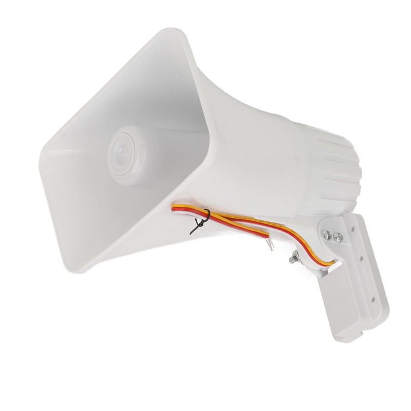 Electric Security Ring Siren Dual Tone Wired Alarm Siren Horn