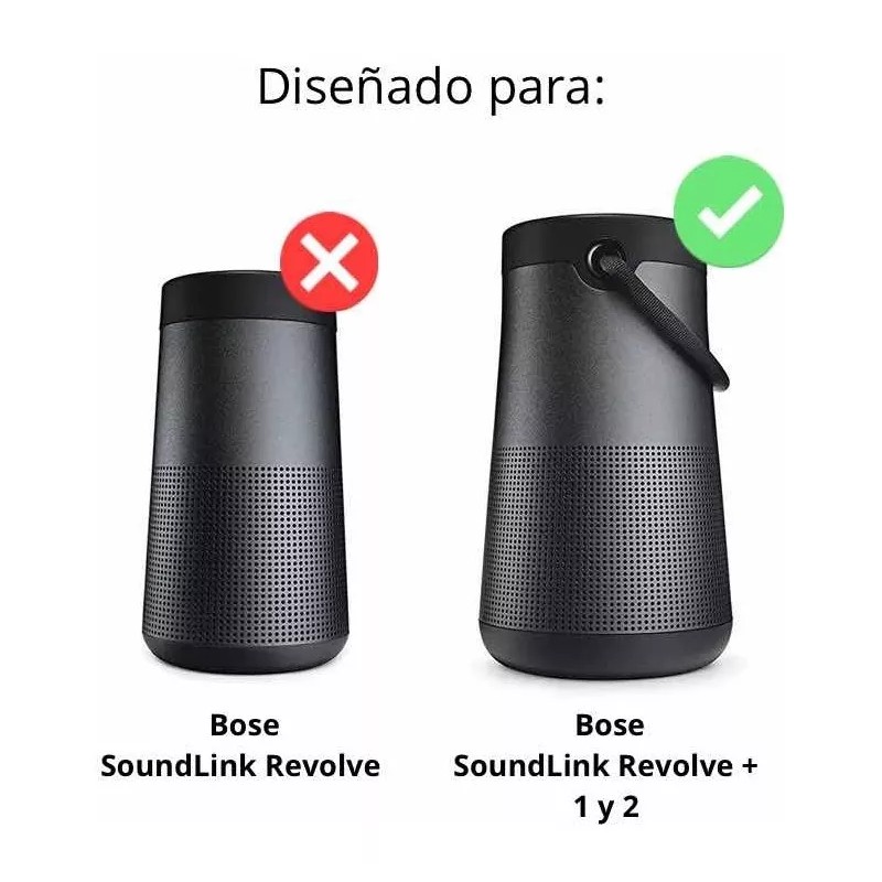 Estuchelandia Funda Skin Case De Silicon Para Bocina Bose Revolve