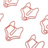 100pcs Adorable Animal Paper Clips Funny Scrapbook Paper Clips Small
