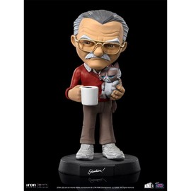 Iron Studios Stan Lee Mini Co. PVC Stan Lee with Grumpy Cat 14 cm