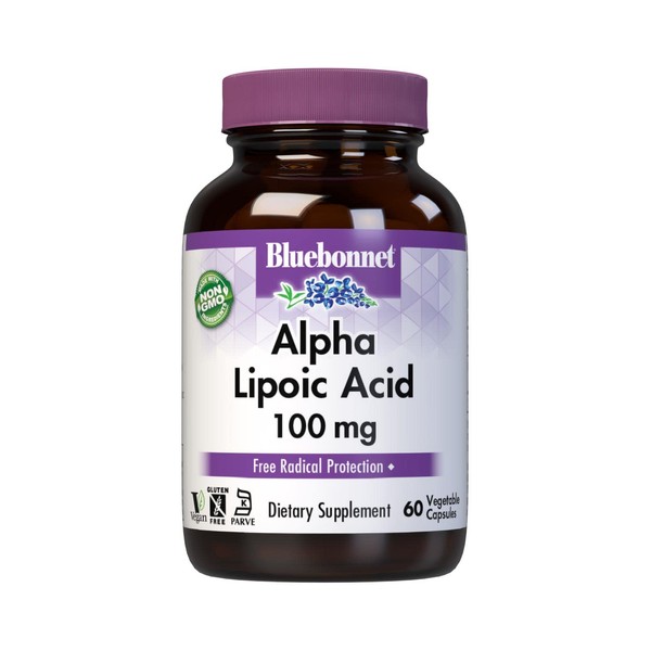 BLUEBONNET NUTRITION ALPHA LIPOIC ACID 100 mg