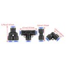 Conectores Rapidos Aire, 40 piezas 1/4 '' Conectores Neumaticos Conexiones