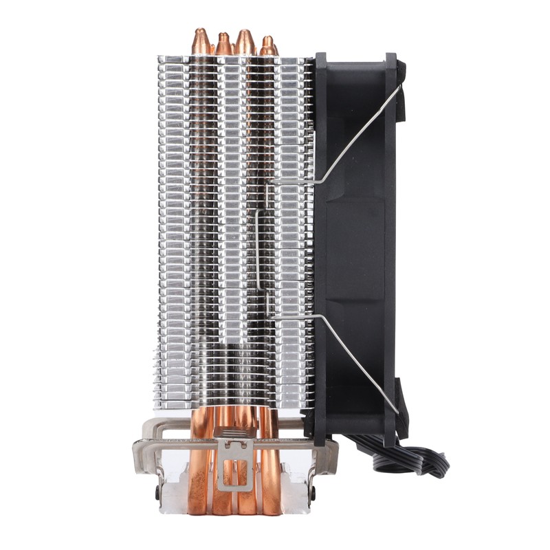 CPU Fan 4 Pure Copper Heat Pipes Mute Heatsink with