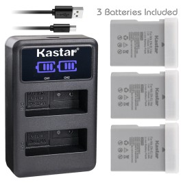 For Nikon EN-EL14a Battery or LCD Dual Charger for Nikon D3100 D3200 D3300 D3400 Df DSLR - Charger + 1 Battery