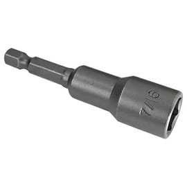HTS 122N7 7/16" Impact Ready Magnetic Nut Setter Bit, 2.5" Long
