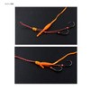 JACKALL F229 Curl Finesse Worm Tie, Super Keimura Squid Pearl