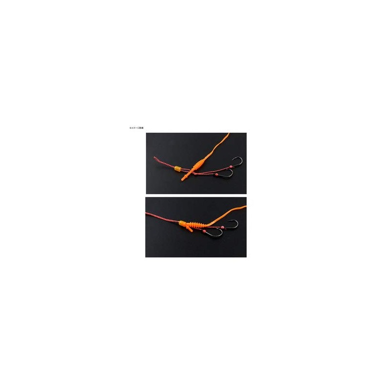 JACKALL F229 Curl Finesse Worm Tie, Super Keimura Squid Pearl