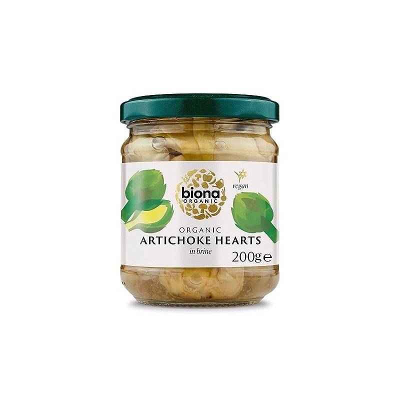 Biona Organic Artichoke Hearts 200g