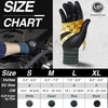 Safety Work Gloves with Touchscreen Fingers, 1 Pair Thin &