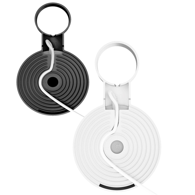 Wall Mount Holder Compatible for Nest Mini Space Saving Outlet