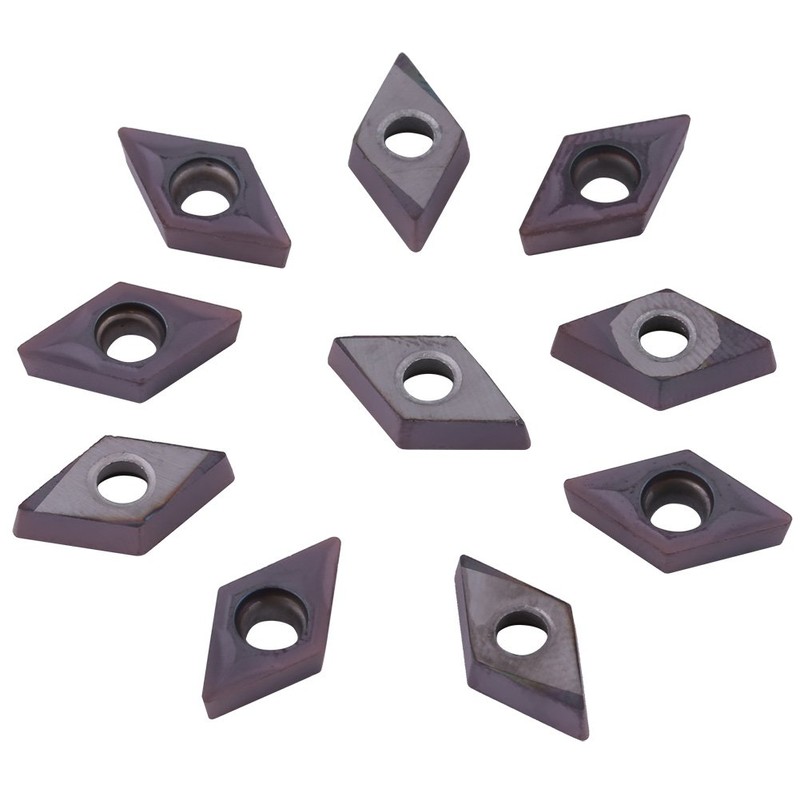 Annadue 10pcs CNC Inserts CNC Carbide Blades Carbide Inserts Carbide