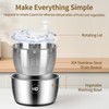 5.3 Qt Stainless Steel Salad Spinner, BOMANSI BOMS Large Salad