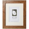 Frame USA 8x10 Rustic Picture Frames, Light Brown