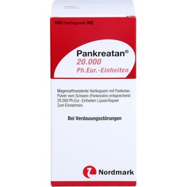 PANKREATAN 20,000 Ph.Eur. units msr.hard caps.