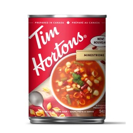 Tim Hortons Minestrone Soup, Ready to Serve, 540mL Can