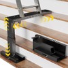 Foldable Heavy-Duty Ladder Extender PRO | Thickened Ladder Leveler for