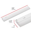UltraPro 24 inch Hardwired Under Cabinet Lights, On/Off Only, 2700K