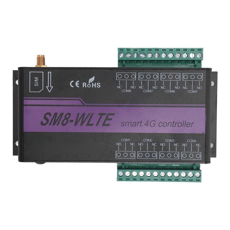 GSM Gate Opener 8 Channel 4G Mobile Phone Access Controller