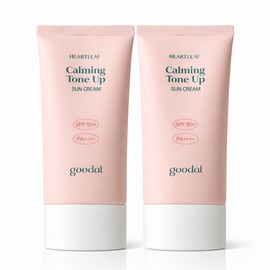 goodall Goodal Clear Houttuynia Cordata Soothing Moisture Tone Up Sun Cream 50ml x 2 / 구달 맑은 어성초 진정 수분 톤업 선크림 50ml 2개