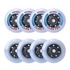 CLAS FOX Inline Skate Replacement Wheels With Wheels Bag 72mm/76mm