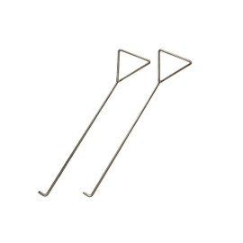 Kirschner Metallbau V2A Stainless Steel Duct Hook Lifter for Duct Cover 70 cm Manhole Cover Hook