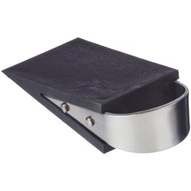 ALCO, doorstop, approximately 5 cm x 3.5 cm x 13 cm, in black silver, 2854