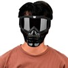 Outdoor Skull Motorcycle Helmet Goggles Face Mask Motorbike Racing Glasses