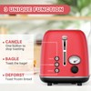Toaster 2 slice,Retro Stainless Steel Toaster with 6 Settings, 1.5